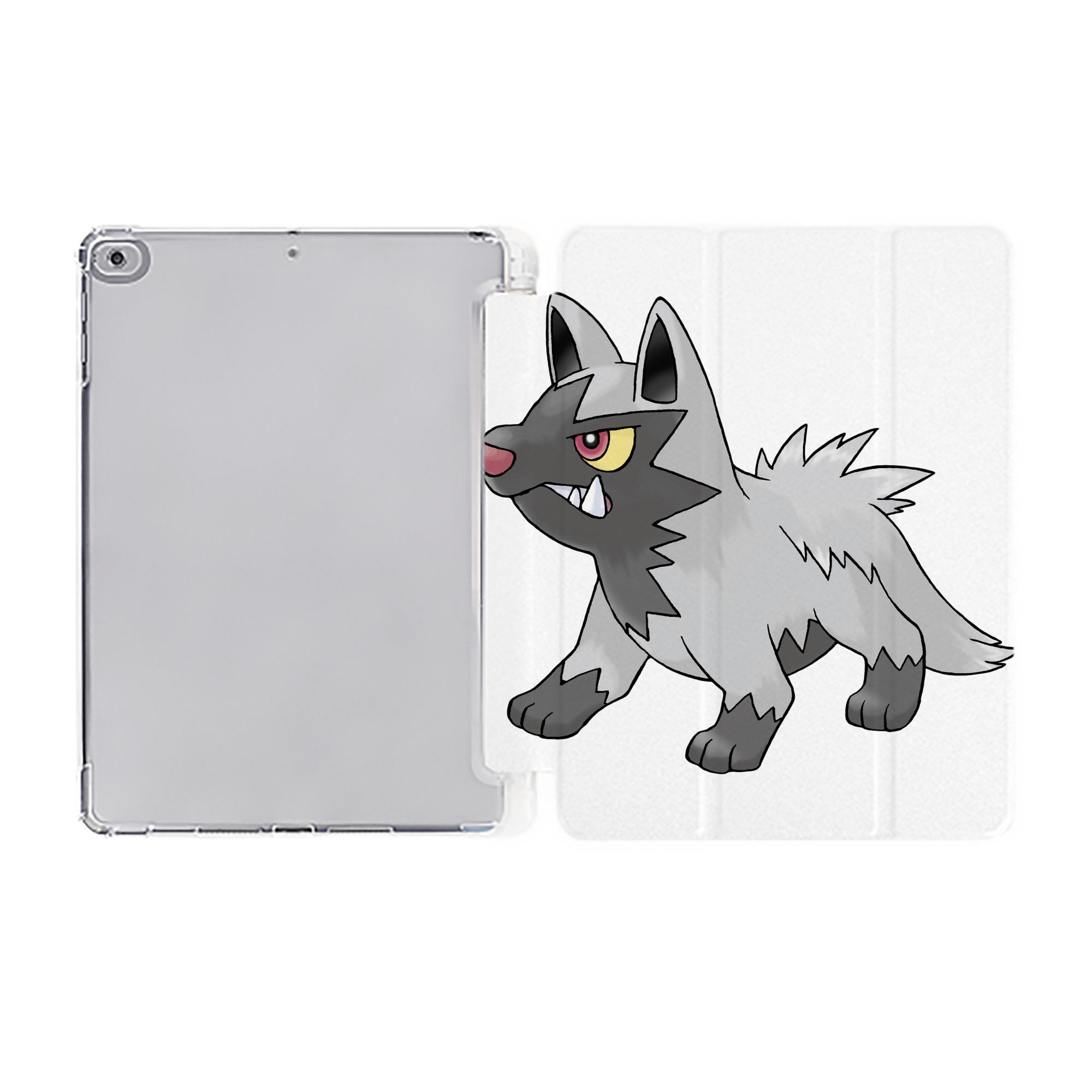 （画像用） ポケットモンスター Pokémon IPad ケース ペン収納付き 三つ折りスタンド PUレザー×シリコン 対応機種9.5/10.5/10.9インチ